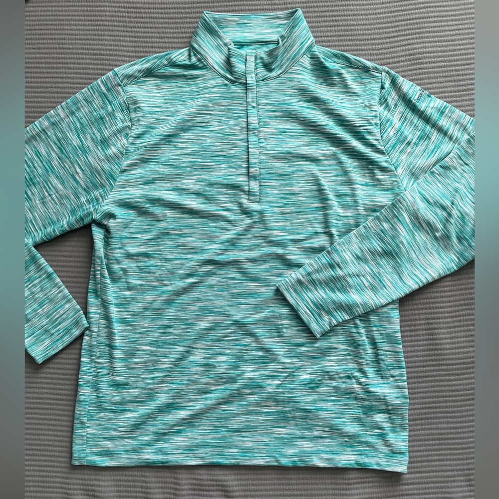 Men’s Antigua, 1/4 zip, long sleeve, pullover, Green Valley Ranch Golf Club logo
